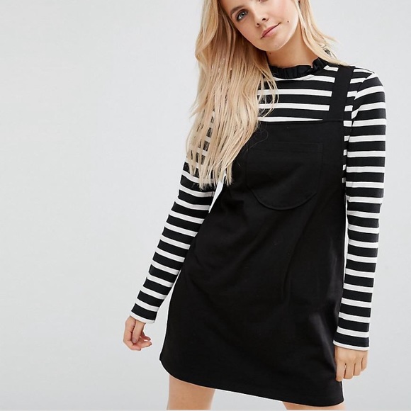 pinafore dress asos